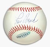 Lou Brock National League Autographed Baseball with Upper Deck Certificate