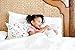 Little Sleepy Head Youth Pillow Case - 100% Made Cotton & Hypoallergenic Pillow Case - Snug Fit Envelope Pillowcase Enclosure - Youth Pillow 16x22 Size - (Purses) Design Travel Pillow Cover