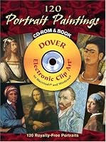 120 Portrait Paintings CD-ROM and Book (Full-Color Electronic Design Series)