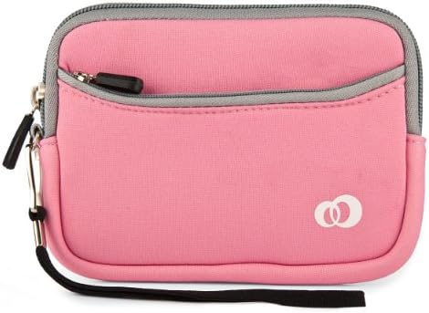 KrooGPS Baby Pink Neoprene Glove for Garmin 010-00858-40 nüvi 3750 4.3-Inch Portable GPS Navigator + SumacLife Wisdom Courage Wristband