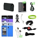 CrazyOnDigital New Accessory Kit 16 items for New Motorola Droid 2 A955 Wir ....