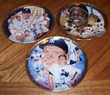 Best of Baseball Limited Edition Plate Collection~Mickey Mantle - Babe Ruth and Willie Mayes