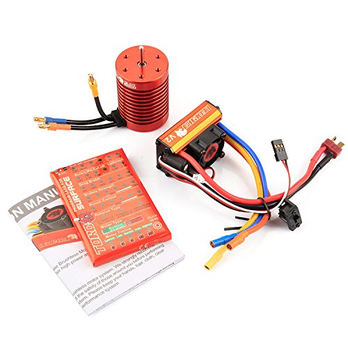 SkyQ Toro Program Card + Leopard 1/10 Brushless Motor Combo 13T + 60A V2.0 ESC RC Car Truck