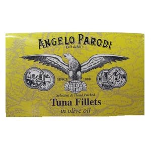 Angelo Parodi Portugese Tuna Fillets in Olive Oil 120 Gram Tin by 