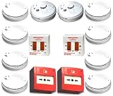 Ae8-mains Powered Hmo Fire Alarm Wirelessly Interlinked