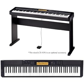 Casio Digital Piano With Weighted Hammer Action Keys And Stand