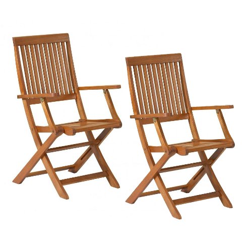 Sienna Folding Armchairs - Garden Furniture - PACK OF 2 (Price for 2 chairs) - FREE* Delivery top Garden Furniture product Sienna Folding Armchairs - Garden Furniture - PACK OF 2 (Price for 2 chairs) - FREE* Delivery picture
