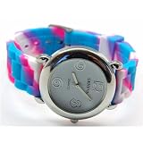 Children's Funky Multicoloured Rubber Strap Watch