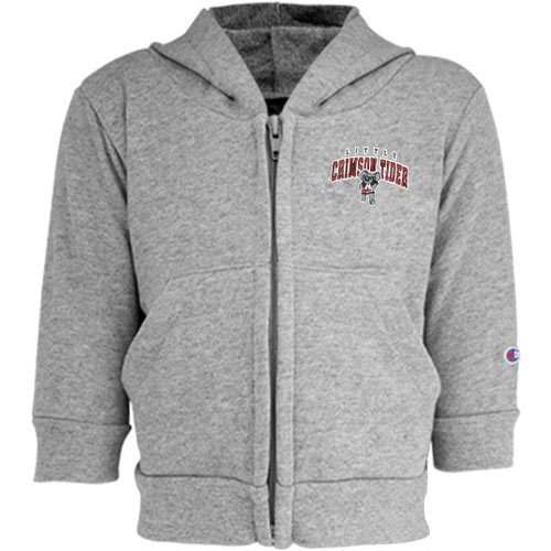 Buy Champion Alabama Crimson Tide Ash Infant Full Zip Fleece Hoody by Champion