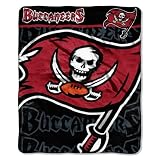 NFL Tampa Bay Buccaneers 50-Inch-by-60-Inch Micro-Raschel Plush Throw "Livin Large" Design