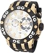 Invicta Men's 0915 Subaqua Reserve Chronograph Silver Dial Black Polyurethane Watch by Invicta