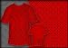 Sullen STAR REPEAT RED Mens T-shirt