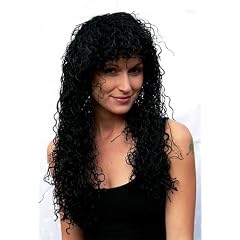 Party-Per�cke, schwarz, lang, Locken (TH 37)
