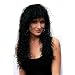 Party-Per�cke, schwarz, lang, Locken (TH 37)