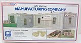 HO Scale Building Mt. Vernon Manufacturing Co. by Life-Like Model Trains