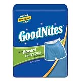 GoodnitesBoxersForBoys,Small/Medium,14-CountPackages(Packof4)