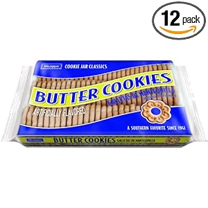 Murray Cookie Jar Classics Butter Cookies, 11-Ounce Packages (Pack of 12)