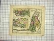 THOMSON ANTIQUE MAP c1790-c1900 CANAAN ASIA MINOR