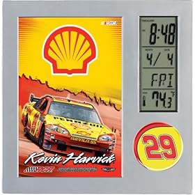Wincraft Kevin Harvick Desk Clock Thermometer