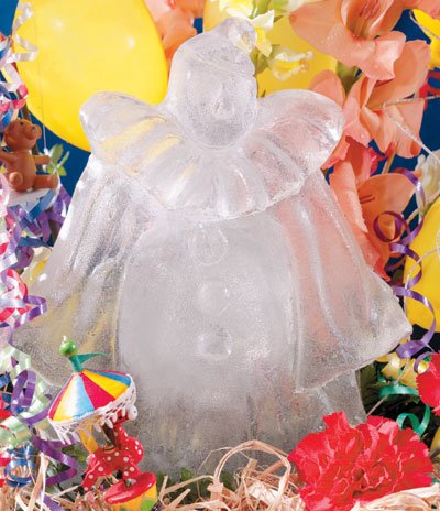 Reusable Clown Ice Sculpture Mold