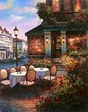 Le Havre II Art Poster Print by T. C. Chiu, 16x20