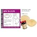 Bust Enhancers - Sew in Cups (S/2600) WHITE _CUP A - Build Your OWN BRA (1 Pair)