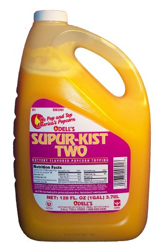 O'Dells Popcorn Supur-Kist II Topping (Gallon)