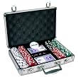 New 200 11.5 gram Dice Poker Chips Set w/Aluminum Case, Dealer Button, 2 Decks of Cards & 5 Dice New 200 11.5 gram Dice Poker Chips Set w/Aluminum Case, Dealer Button, 2 Decks of Cards & 5 Dice