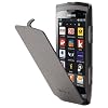 Modelabs - ETUISMS8530 - �tui en cuir Samsung Wave2 - Noir