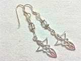 Celtic Dagger Sterling Silver Earrings