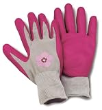 Magid Glove GC314TS ComfortFlex Glove with Nitrile Coated, Pink, Small