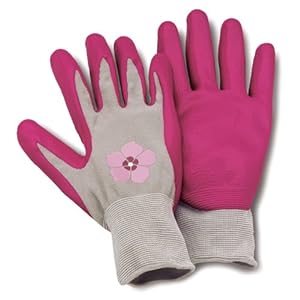 Magid Glove GC314TS ComfortFlex Glove with Nitrile Coated Pink Small