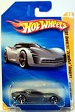 2010 Hot Wheels 019/240 '09 Corvette Stingray Concept Grey 1:64