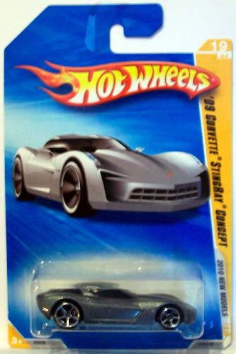 Corvette Stingray Concept 2010. Hot Wheels 2010-019 New Models SILVER #39;09 Corvette Stingray Concept. With a futuristic shape based on the original 1969 Stingray race car, this concept car
