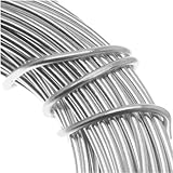 Aluminum Craft Wire 18 Gauge 39 Feet SILVER by Aluminum Wire