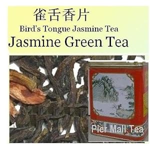 All Natural Chinese Jasmine Green Tea Loose Tea 8.0 Oz Whole Leaf Loose Tea by PierMall Teas
