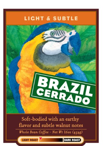 The Coffee Bean & Tea Leaf  Brazil Cerrado-Soft body earthy flavor subtle walnut note, 80-Ounce
