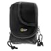 OSN DC-124 Black Digital Camera Case for Canon Powershot A590 IS, A650 IS, A720 IS, A1000 IS, A1100 IS, A2000 IS, A2100 IS, SX100 IS, SX110 IS, SX120 IS, SX200 IS, G7, G9, G10, G11, S90 & TX1 Digital Cameras