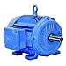 WEG NEMA Premium Efficiency Motor, 05012ET3E365T-W22, 50HP, 1200RPM, 208-230/460V, TEFC, 364/5T, 3PH