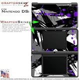 Nintendo DSi Skin Abstract 02 Purple WraptorSkinz Skins (DSi NOT INCLUDED)