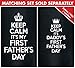 Keep Calm It's My First Father's Day Funny Gift for a New Dad T-Shirt