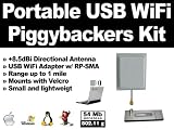 Edimax EW-7318USg USB WiFi & 3x Power Panel Antenna