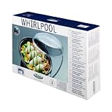 Wpro - STM005 - Plat Vapeur Ovale Easycook 2,5 L pour Fours Micro-Ondes