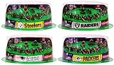 McFarlane Toys NFL 2 Inch Mini Sports Picks Series 2 Set of 4 Ultimate 11 Piece Offensive Team Sets (Packers, Steelers, Raiders & Patriots)