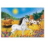 Melissa and Doug Horses in the Meadow Cardboard Jigsaw Puzzle (100 pc) ~ Melissa and Doug