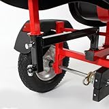 TecTake Go Kart Coche con Pedales rojo