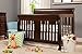 DaVinci Porter 4-in-1 Convertible Crib with Toddler Bed Conversion Kit in Espresso, Greenguard Gold Certified