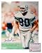 Steve Largent Seattle Seahawks - Running - Autographed 16x20 Photograph with HOF 95 Inscription