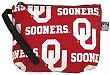 OU Logo Oklahoma University Sooners Makeup Pouch-Travel Clutch - Coin Purse Wristlet Make up Cosmetic Beauty Bag Best Unique Small Gifts for Women Woman Ladies Girls or College Students