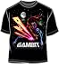 Search : Gambit GAMBITRON Marvel Comics Adult Black Tee T-shirt, Small